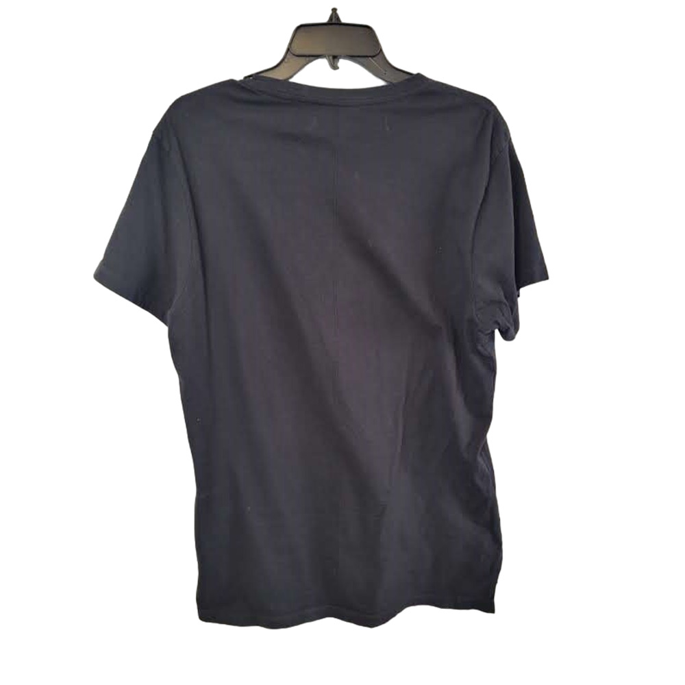 Religion London Black Rose Skull Graphic Tee Short Sleeve Men's T-shirt Size L - Picture 3 of 5